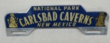 Carlsbad Caverns New Mexico License Plate Topper