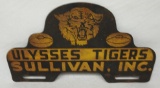 Ulysses Tigers License Plate Topper