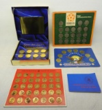 Group of Shell Presidential Coin Game Items