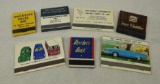 Group of Automotive Matchbooks