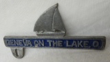 Geneva on the Lake, Ohio License Plate Topper