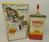 Shell Soap Box Derby Oiler and Box