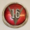 Cadillac Motor Car Co V16 Radiator Emblem Badge