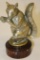 Squirrel with Nut Radiator Mascot Hood Ornament