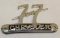 Chrysler 77 Automobile Emblem Badge
