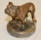 Standing Bulldog Radiator Mascot Hood Ornament
