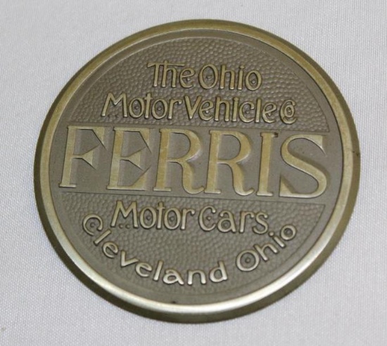 Ferris Motor Car Co Emblem Badge