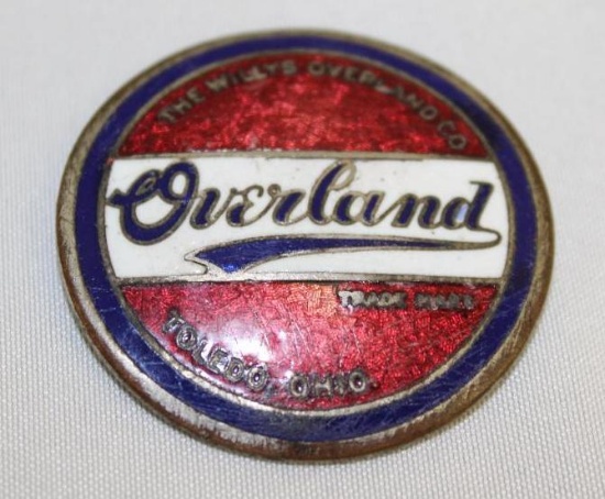Willys Overland Radiator Emblem Badge