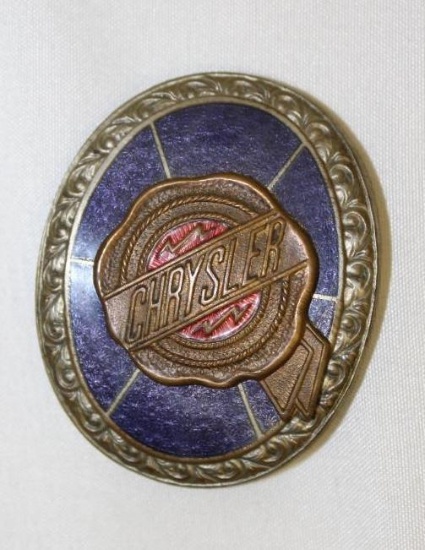 Chrysler Radiator Emblem Badge