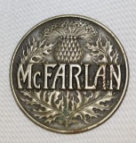 McFarlan Motor Car Co Emblem Badge