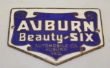 Auburn Beauty Six Radiator Emblem Badge
