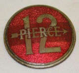 Pierce Arrow Motor Car Co 12 Radiator Emblem Badge