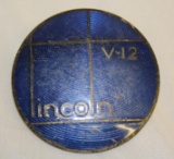Lincoln Motor Car Co V12 Radiator Emblem Badge