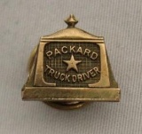 Packard Motor Car Co Truck Driver Radiator Shaped Service Pin
