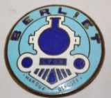 Berliet Lyon Radiator Emblem Badge