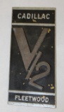 Cadillac Motor Car Co V12 Radiator Emblem Badge