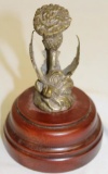 Arrol-Johnston Thistle Automobile Radiator Mascot Hood Ornament
