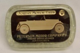 Jordan Motor Car Co Peterson Motor Co of Omaha Paperweight