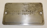 Pierce Arrow Motor Car Co Engine Cover Plate