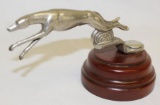 Leaping Greyhound Radiator Mascot Hood Ornament