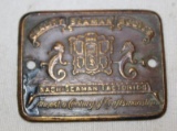 Nash-Seaman Automobile Body Tag Emblem