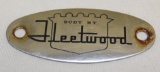 Fleetwood Automobile Emblem Tag