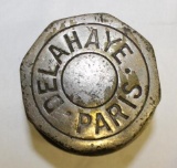 Delahaye Motor Car Co of Paris Threaded Hubcap