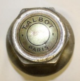 Talbot Motor Car Co of Paris Threaded Hubcap