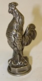 Standing Rooster Radiator Mascot Hood Ornament