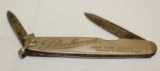 Packard Motor Car Co Script Pocketknife