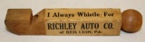 Richley Auto Co Buick Willys Packard of Red Lion PA Whistle