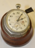 Waltham Watch Co 8 Day Automobile Dash Clock