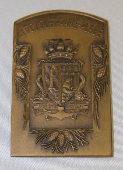 1927 French Touring Medallion Rally Badge