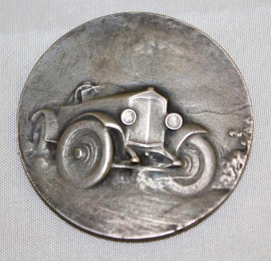 Automobile Club of Paris France Racing Medallion Rally Badge