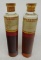 Pair of Shell Oil Sample Bottles