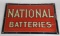 National Batteries Sign