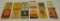 Group of Six Shell Matchbook Covers