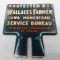 Wallace's Farmer License Plate Topper