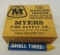 Shell Myers Tire Marking Crayons with Box