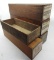 Group of Five Early Wooden Tire Tube Boxes