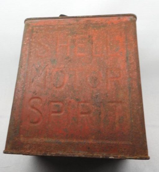 Shell Motor Spirit Can