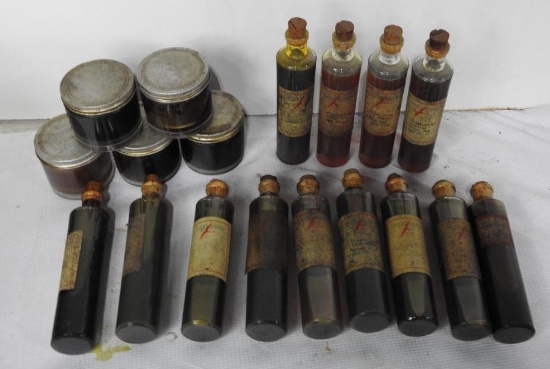 Large Group of Fleetwing Sample Bottles