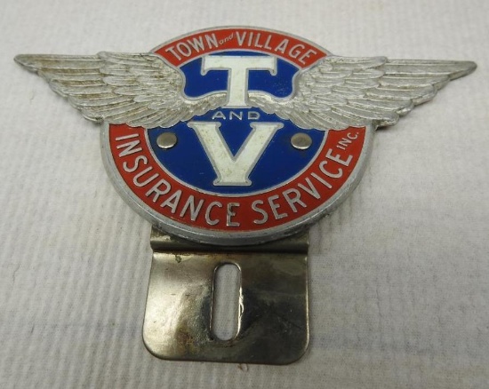 Town and Village License Plate Topper