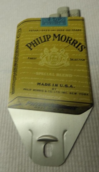 Phillip Morris License Plate Topper
