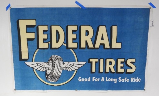 Federal Tires Cloth Banner