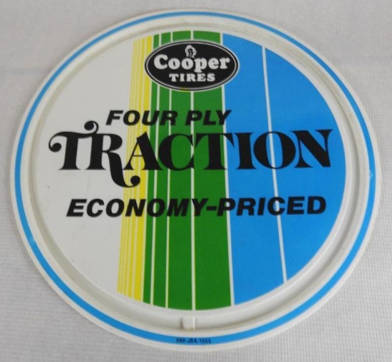 Cooper Tires Traction Plastic Sign