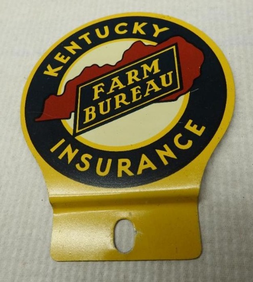 Kentucky Farm Bureau License Plate Topper