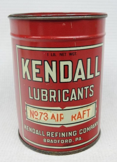 Kendall Lubricants One Pound Grease Can