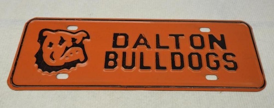 Dalton Bulldogs License Plate Topper