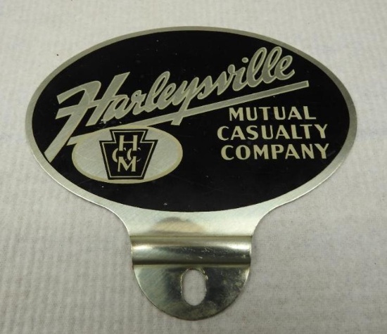 Harleysville License Plate Topper